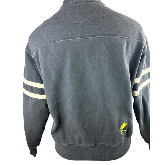 Coach X Peanuts Snoopy Lights Crewneck Oversized Sweatshirt Navy Blue Women's XS - Picture 9 of 14